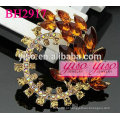 Belos broches de moda de strass colorido